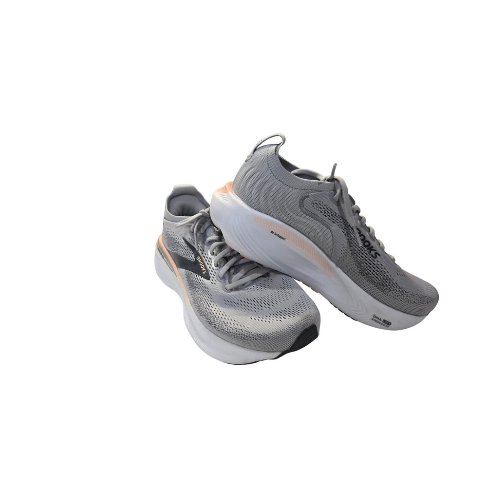 Brooks Adrenaline GTS 25 Womens Running Shoes Grey Coral 8.5 Extra Wide 2E